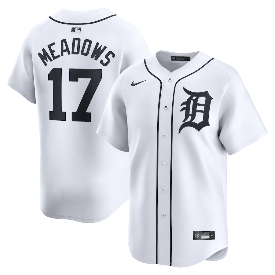 Austin Meadows Detroit Tigers Home Limited Player Jersey White