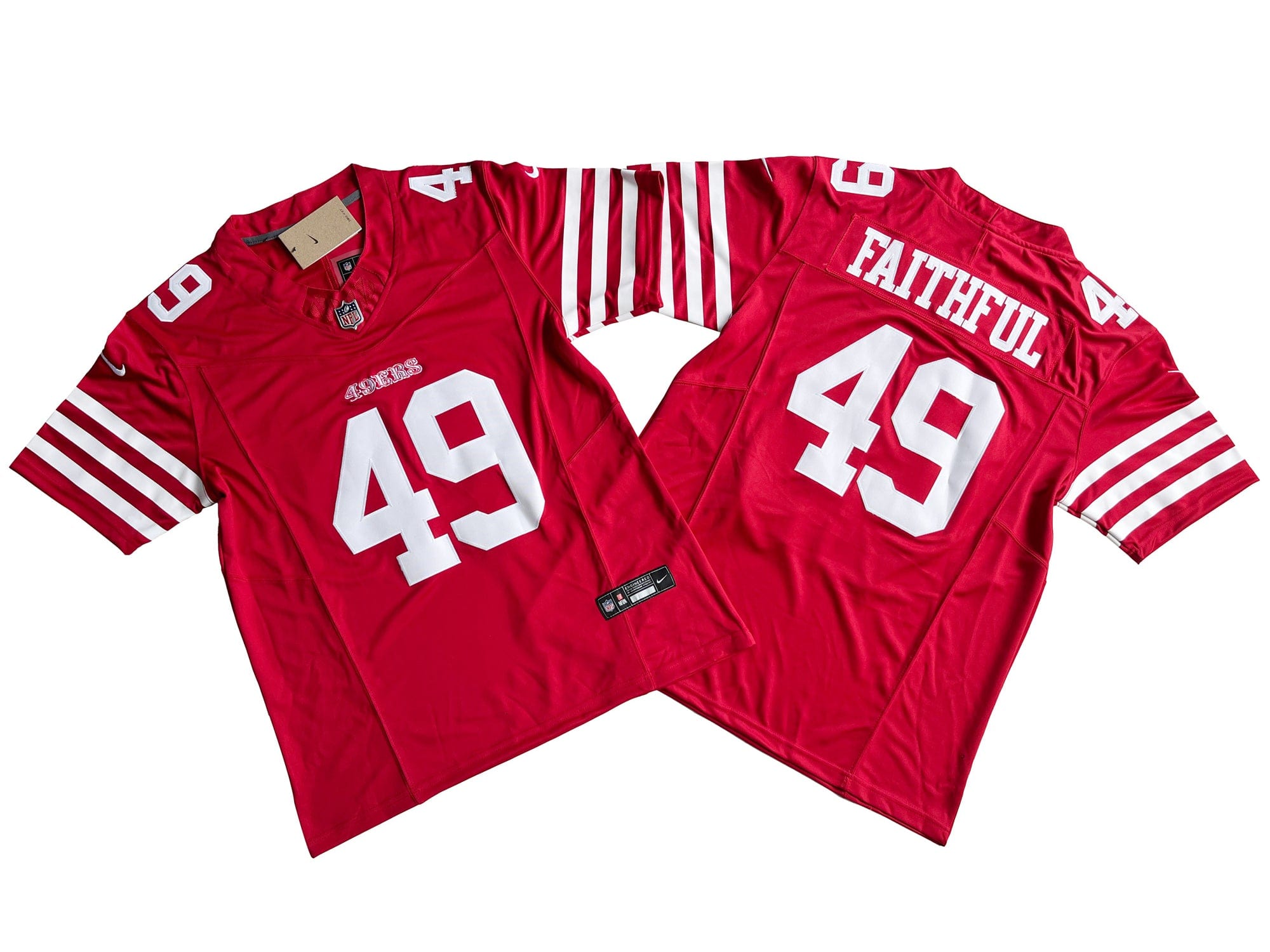 San Francisco 49ers The Faithful Scarlet Jersey