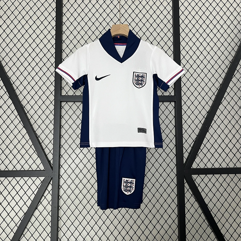 2024-25 England Home KIDS  KANE RICE MAGUIRE Football jersey