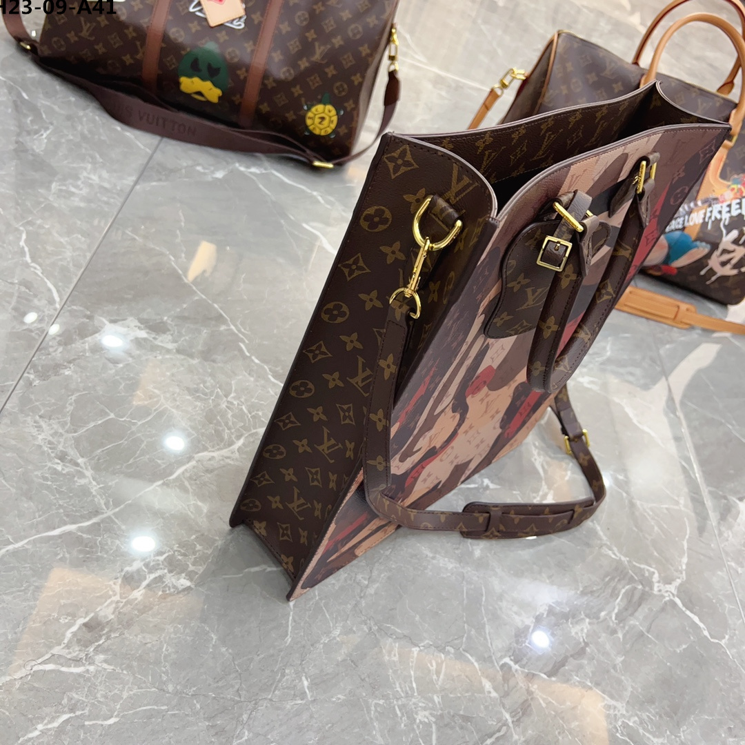 Louis Vuitton Sac Plat Nv Brown 39Cm M46679