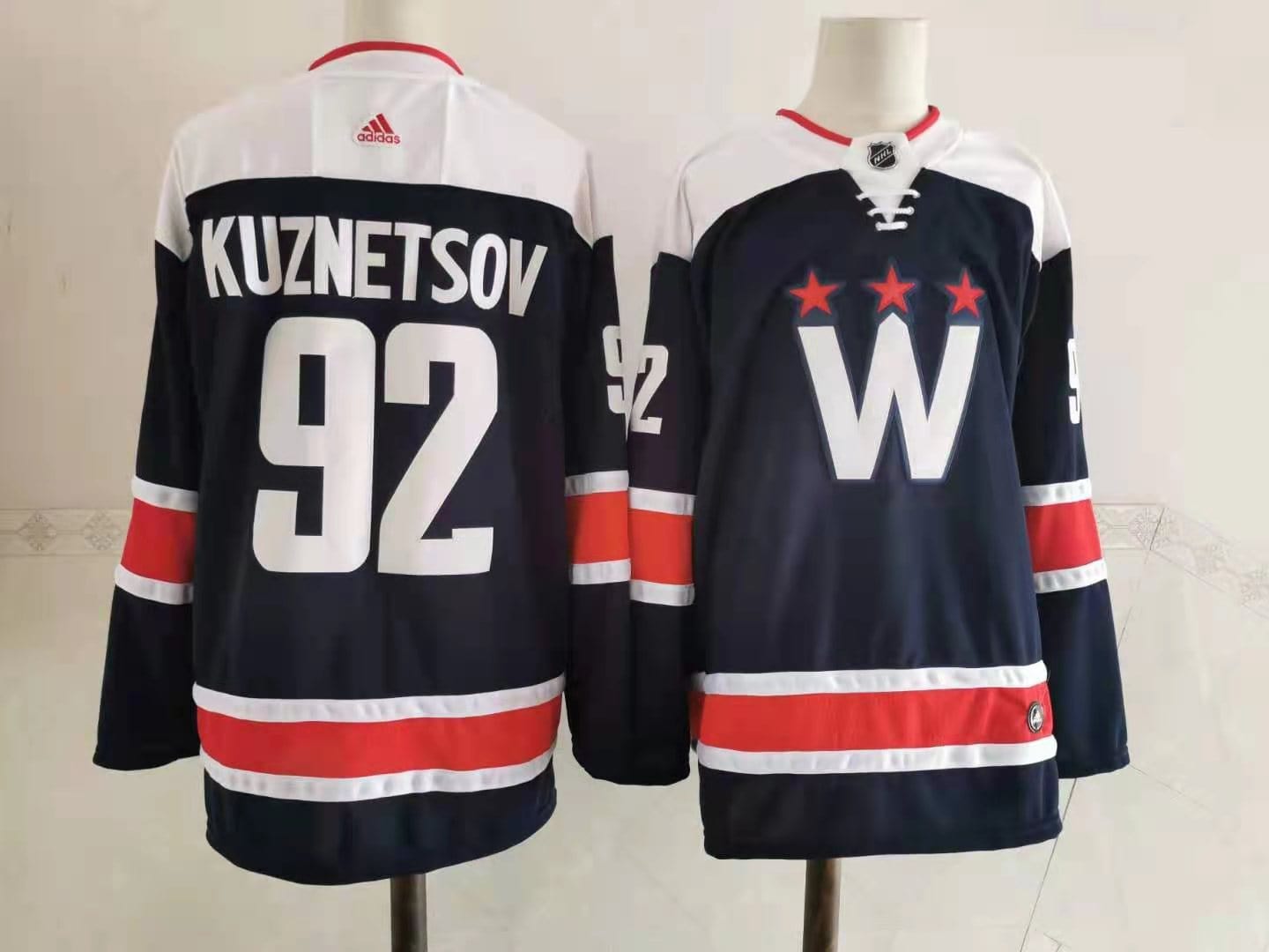 NHL Washington Capitals KUZNETSOV # 92 Jersey