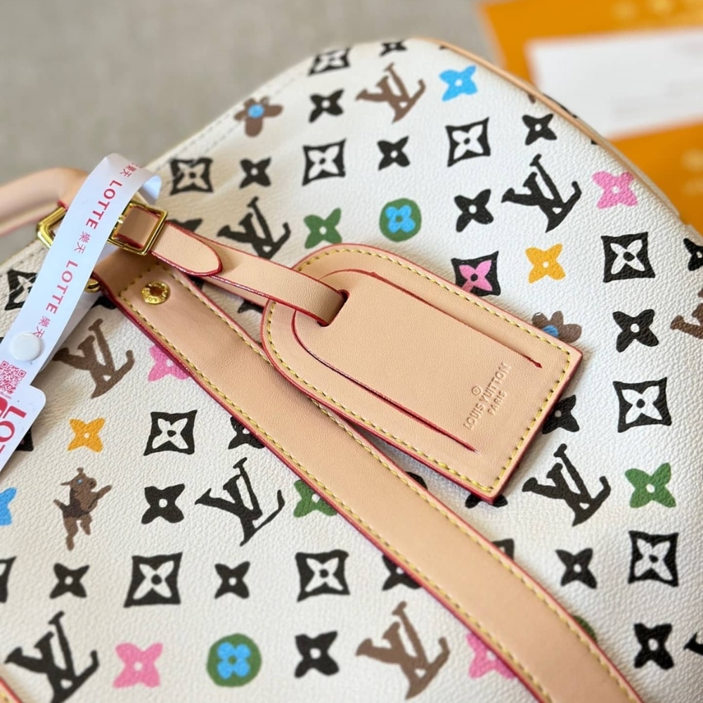 Louis Vuitton Keepall Bandoulière Vanilla 40Cm M25233