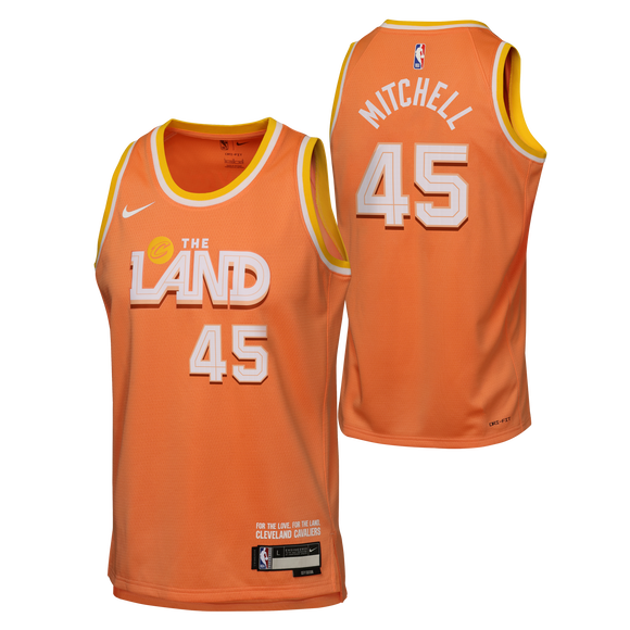 Donovan Mitchell Cleveland Cavs 2026 City Edition Youth NBA Swingman Jersey