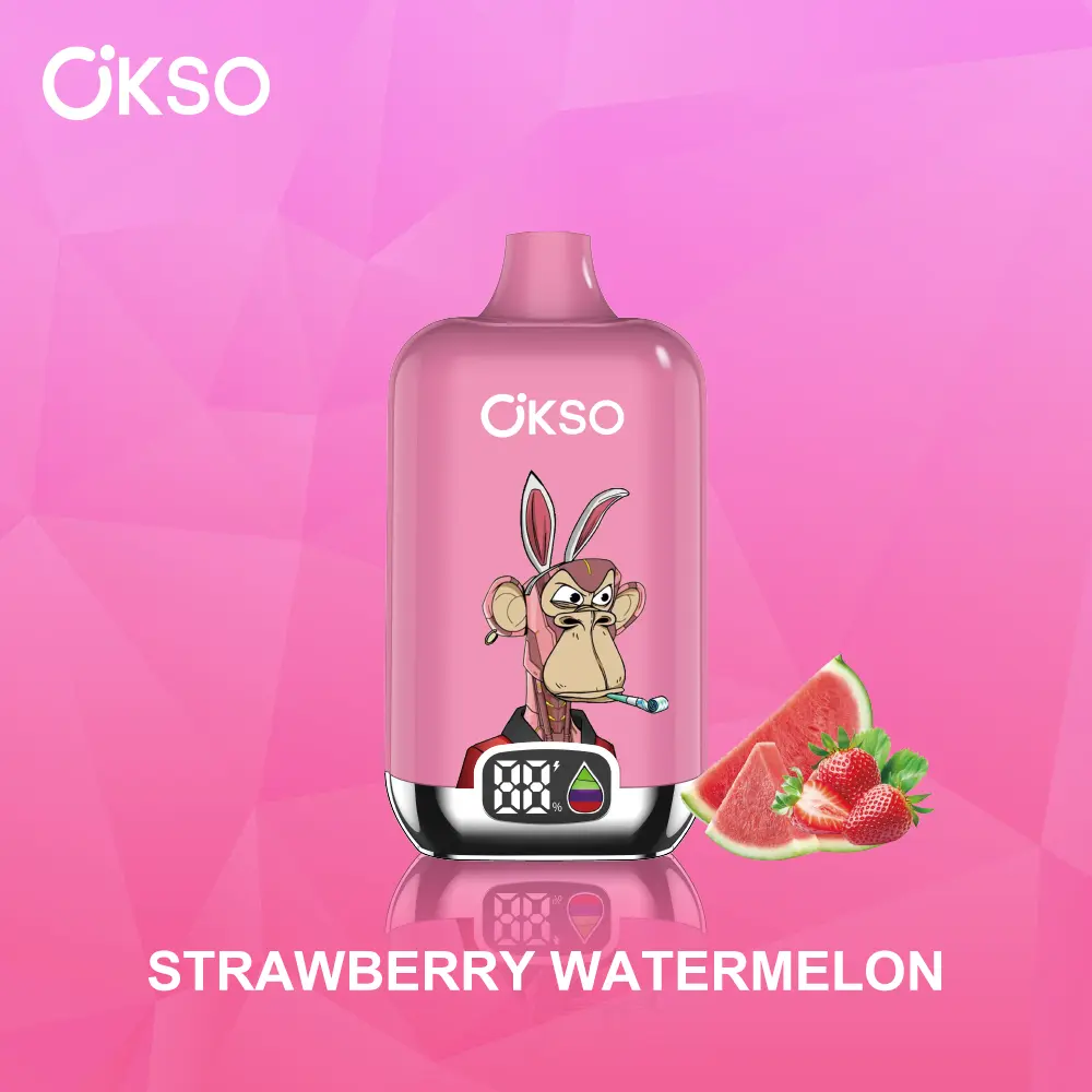 OKSO Digital box 12000 12K Puffs Rechargeable LED Display Disposable Vape