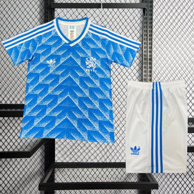 Retro Kids 1988 Kids Netherlands Away Football jersey retro