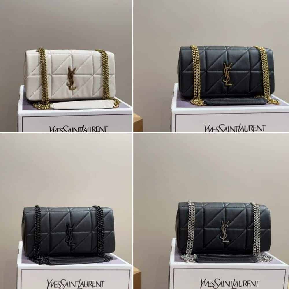Saint Laurent Jamie Medium In Black 26Cm 515821Cop671000