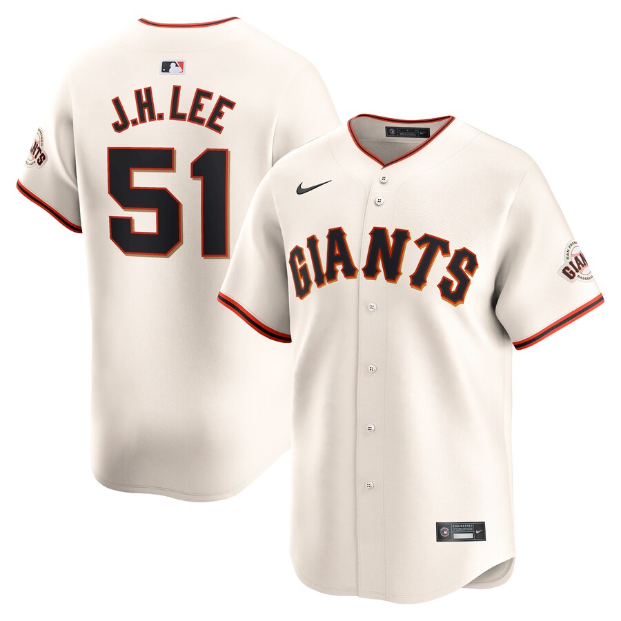 Jung Hoo Lee San Francisco Giants Home Limited Player Jersey Cream