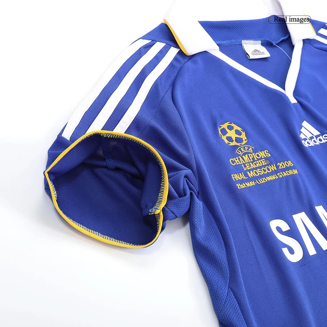 Chelsea 2008 UCL Final Home Retro Soccer Jersey
