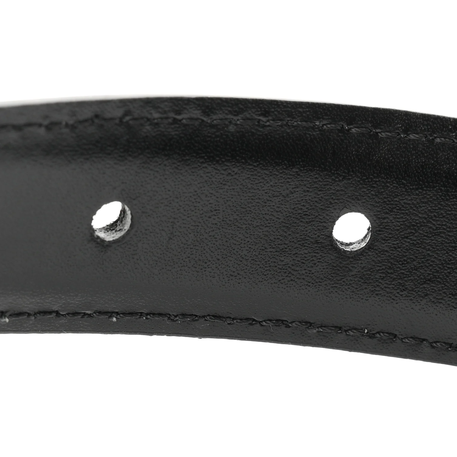 Box Calfskin Medium 25mm Triomphe 80 32 Belt Black