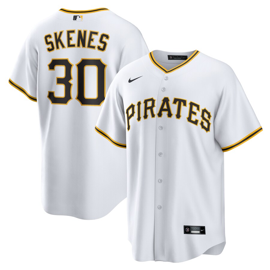 Paul Skenes Pittsburgh Pirates Home Player Jersey White