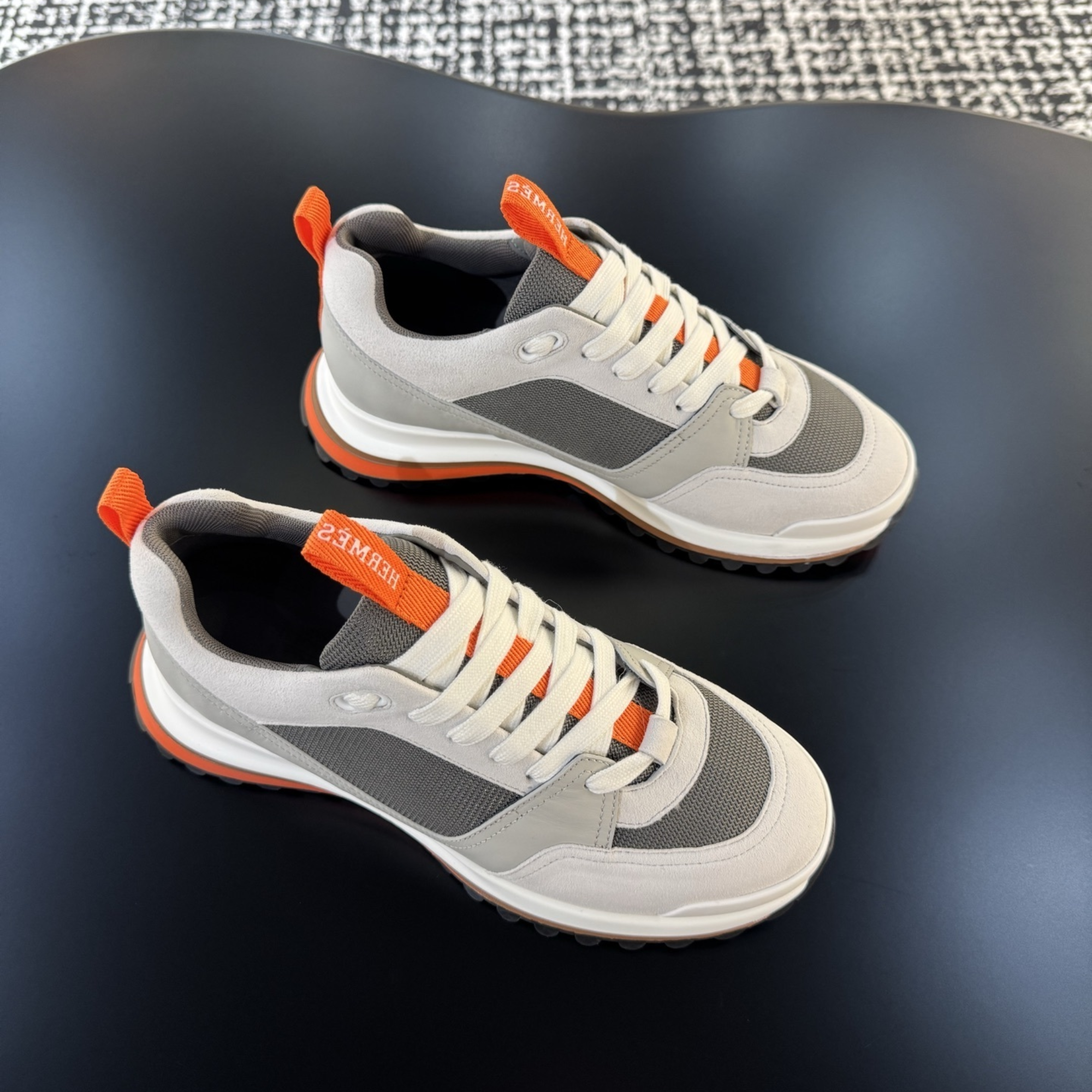 Hermès Trail Sneaker Grey- Shoes for Men