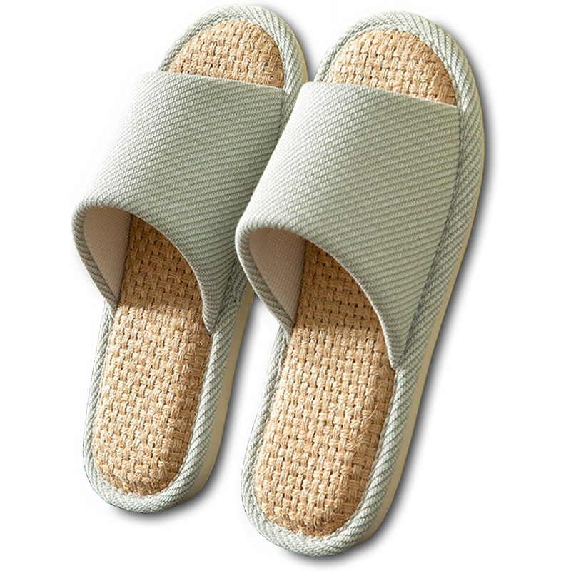Women And Men House Fabric Slippers