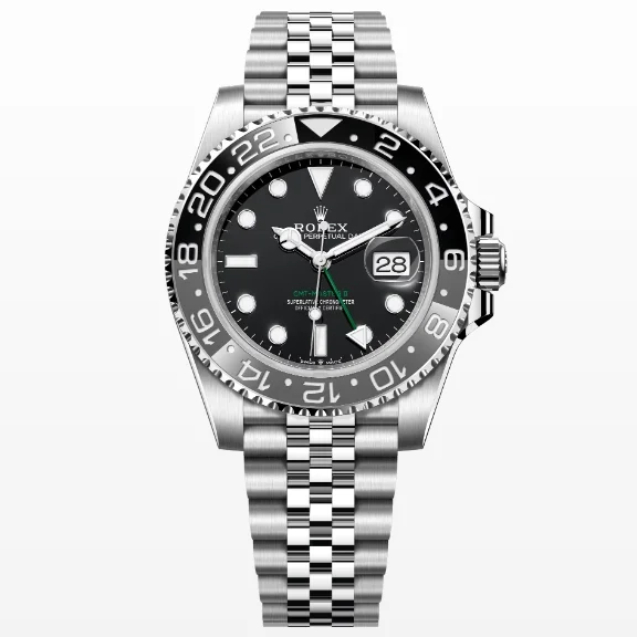 Rolex Bruce Wayne GMT Master II 126710grnr-0003 Black/Grey two-tone ceramic bezel Stainless Steel (40mm)