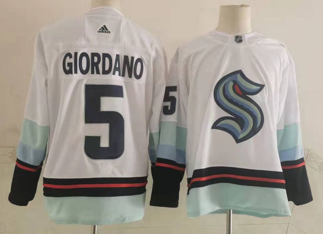 NHL Seattle KRAKEN  GIORDANO # 5 Jersey