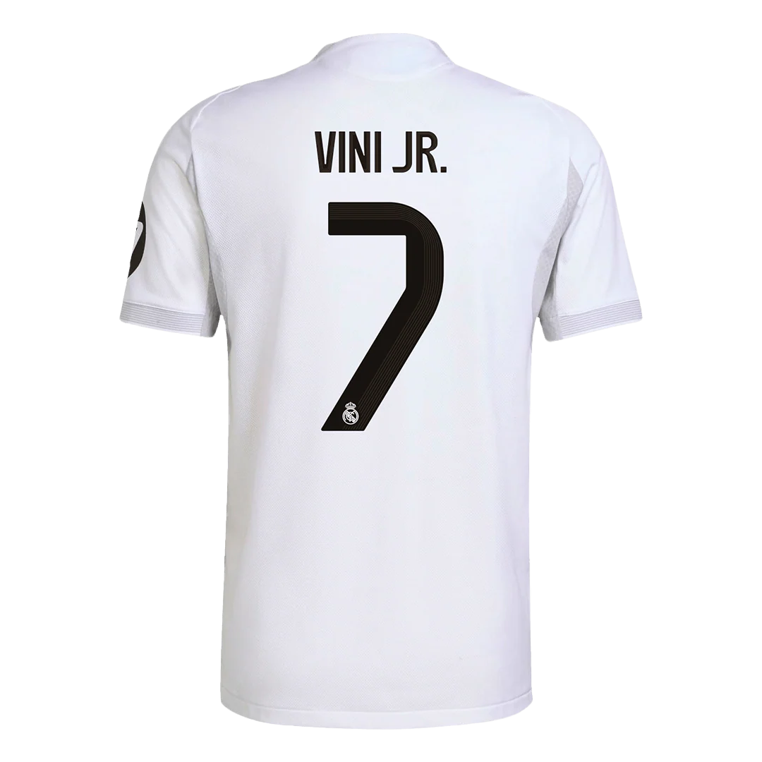 VINI JR. #7 Real Madrid Home Player Version Soccer Jersey 2025/26 White