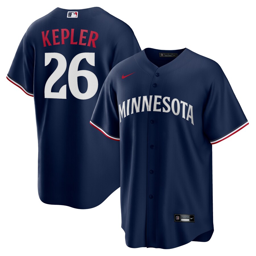 Max Kepler Minnesota Twins Alternate Jersey Navy