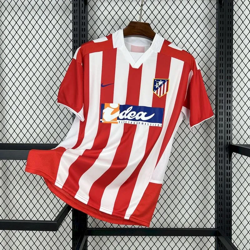 Retro 2002-03 Atletico Madrid home Football jersey retro