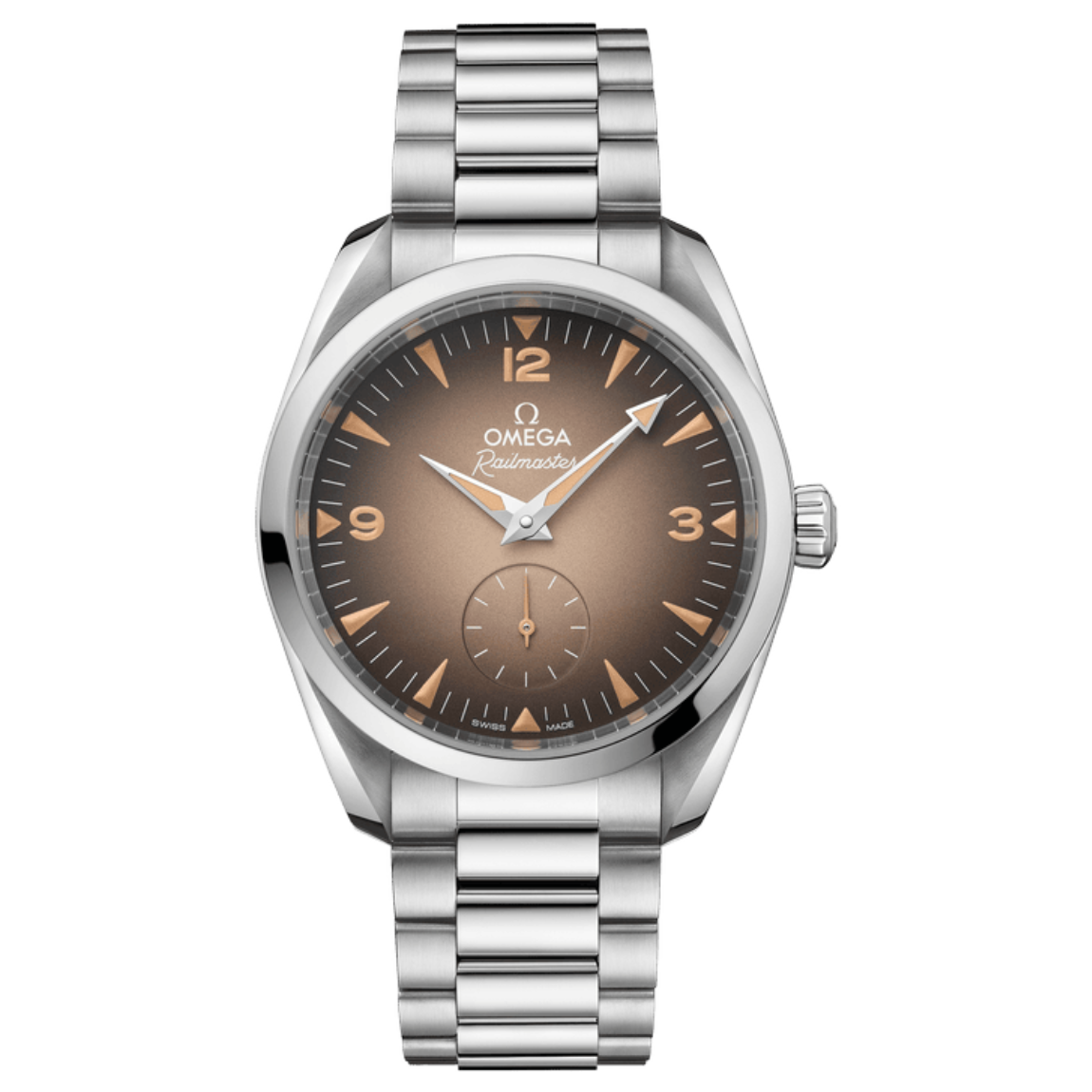 Omega Seamaster Ironmaster 38mm, stainless steel case with stainless steel bracelet