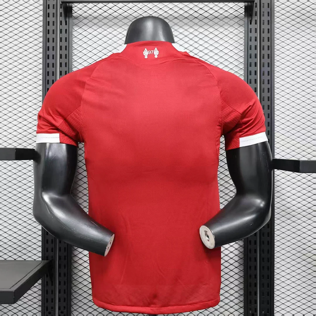 2025/2026 Premier League Liverpool Team Home Football Jersey Player Version