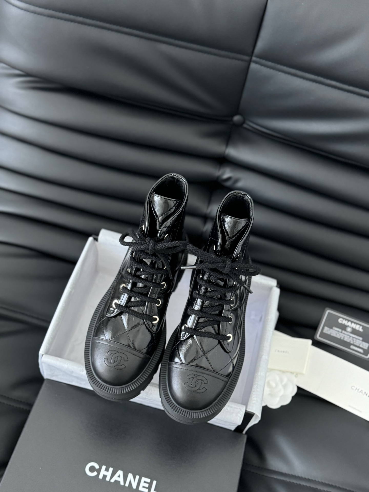 Chanel-short boots