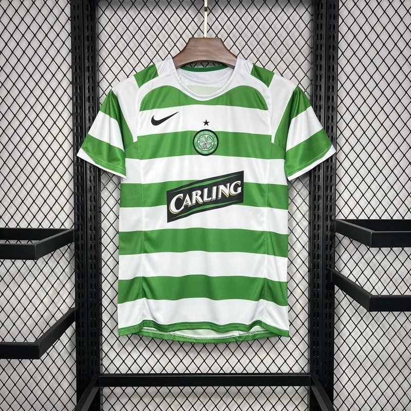 Retro 2005-06 Celtic Home football jersey retro