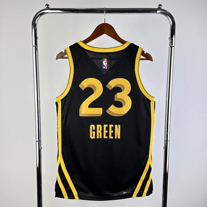 2024 NBA Golden State Warriors 23 GREEN Basketball Jersey