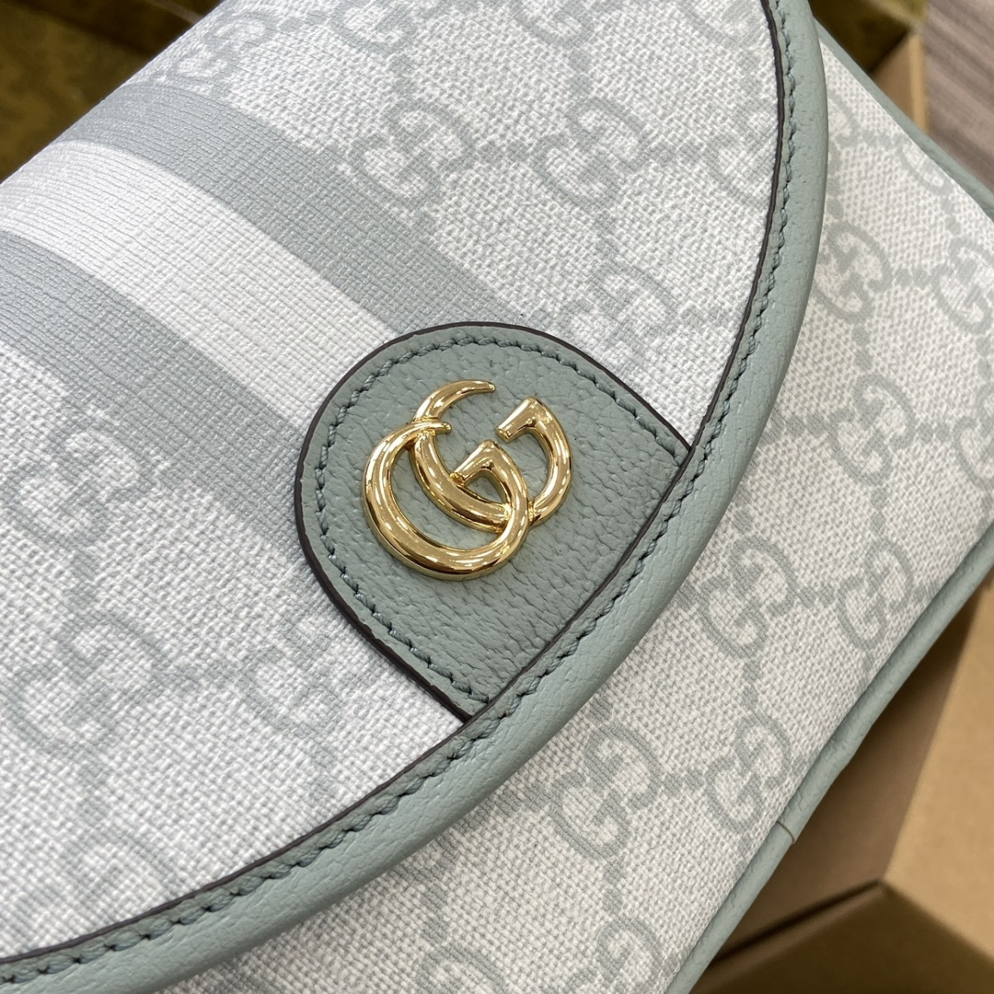 Gucci Monogram Textured Dollar Mini Ophidia