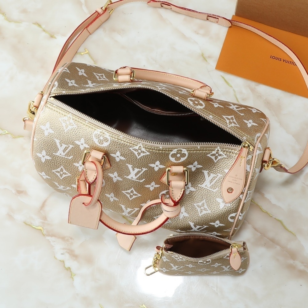 Louis Vuitton Speedy P9 Bandoulière 30 Kinsugi Gold 30Cm M15283