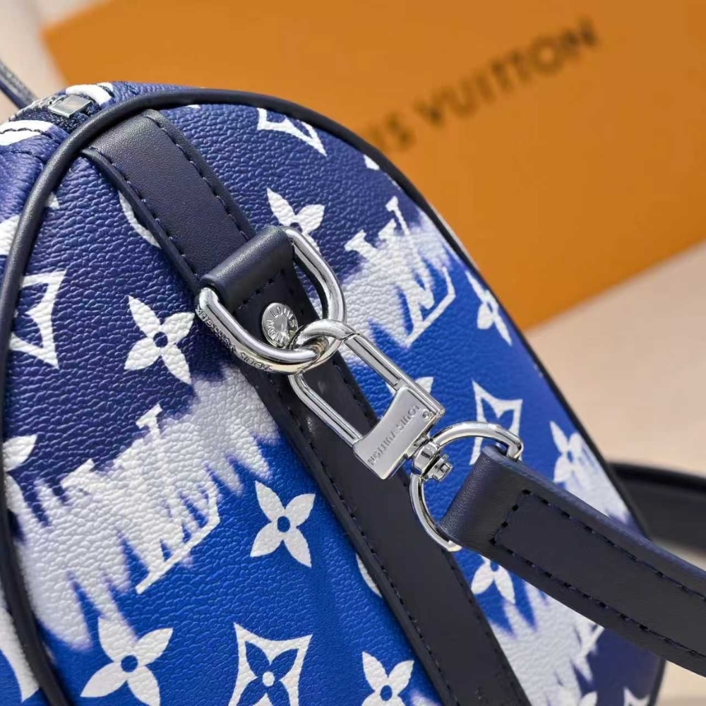 Louis Vuitton Speedy Bandouliere 30 Monogram Escale Canvas Blue 25cm