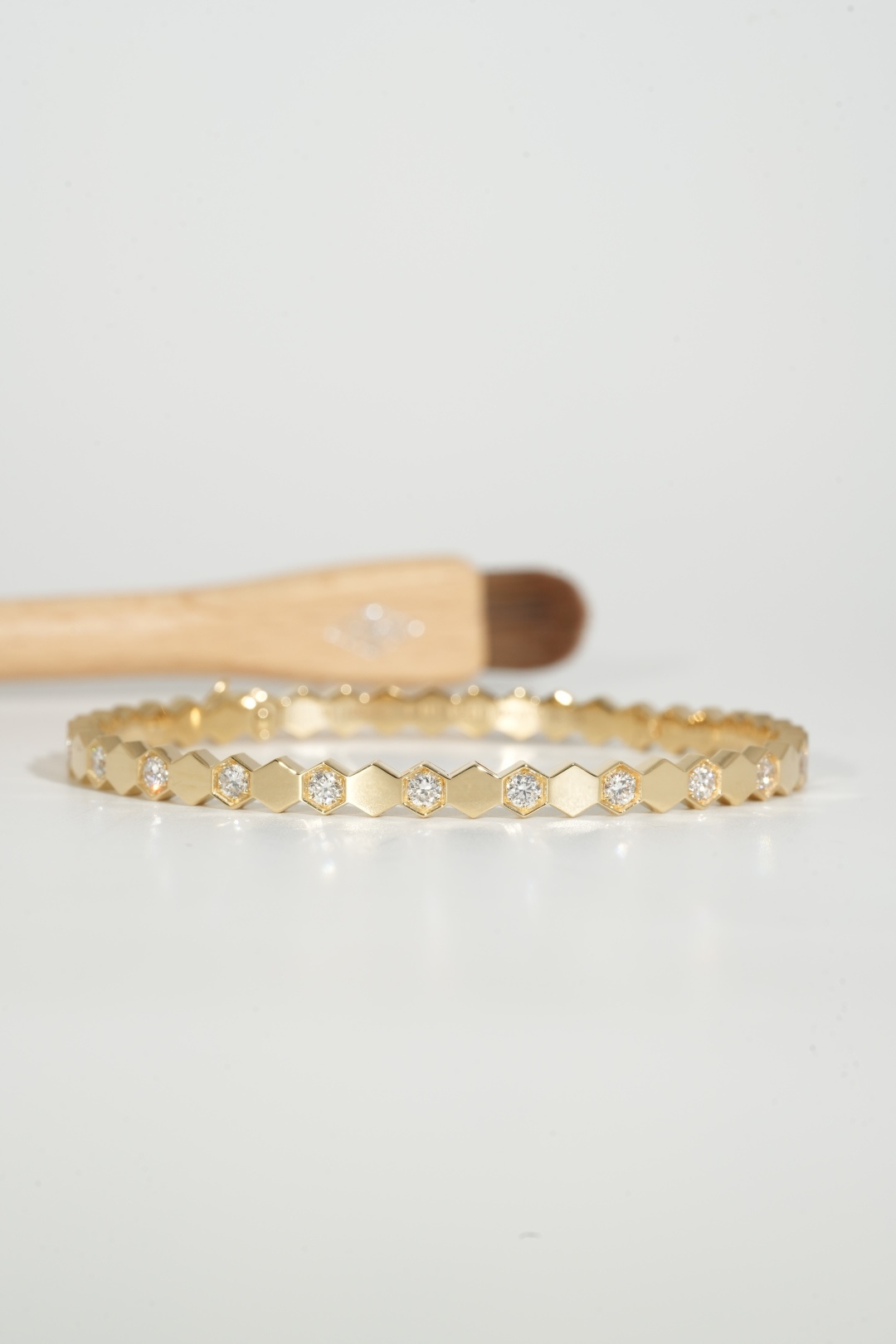 Chaumet Half-Diamond Honeycomb Bracelet