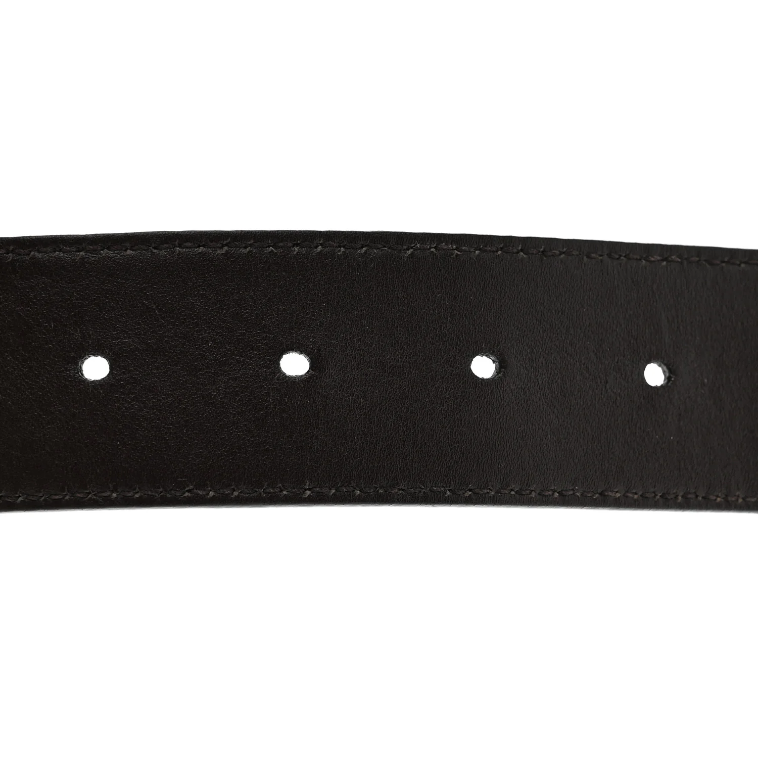 Guccissima Signature Interlocking G 37mm Belt 85 34 Black