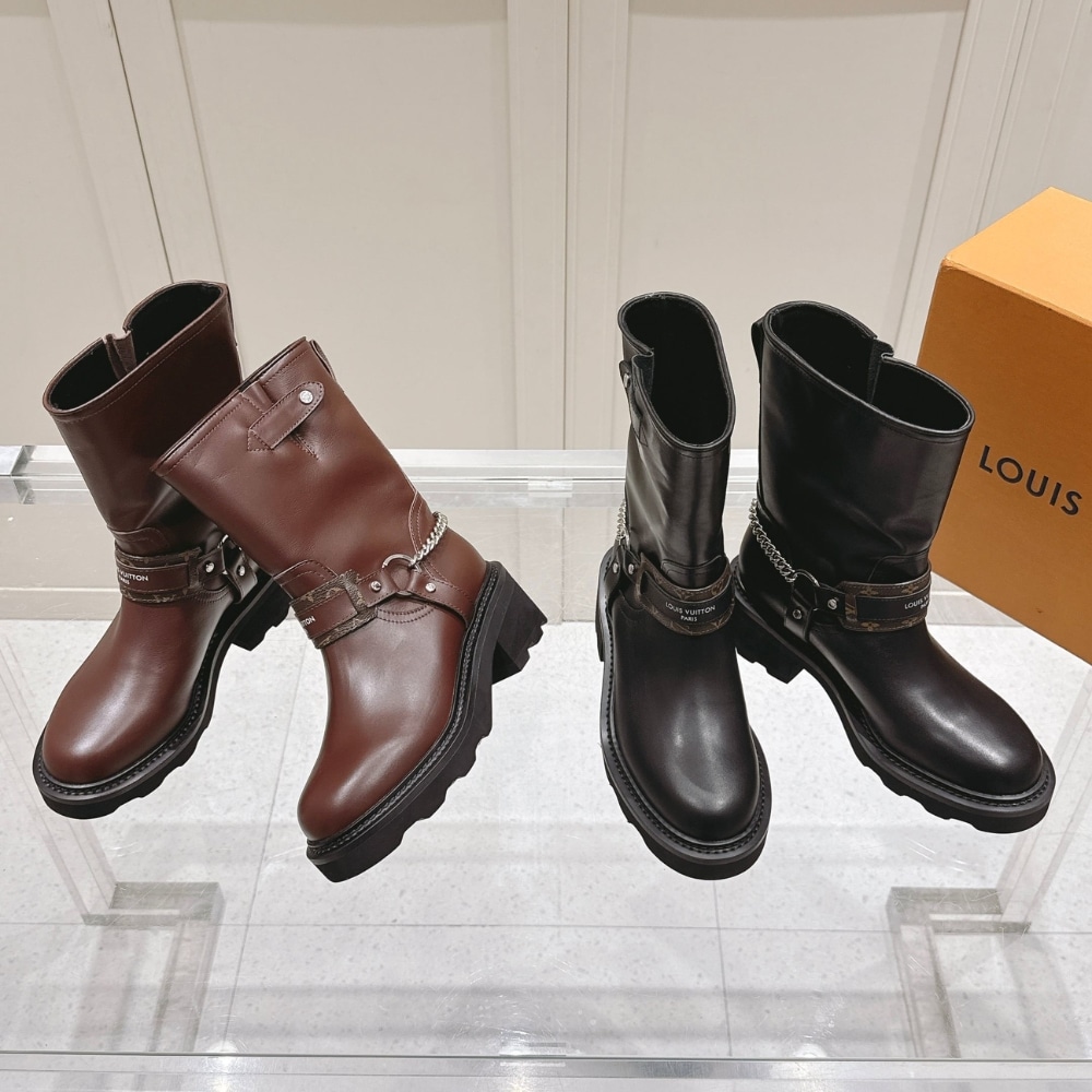 Louis Vuitton Silhouette Ankle Boot Black 1Aibqr