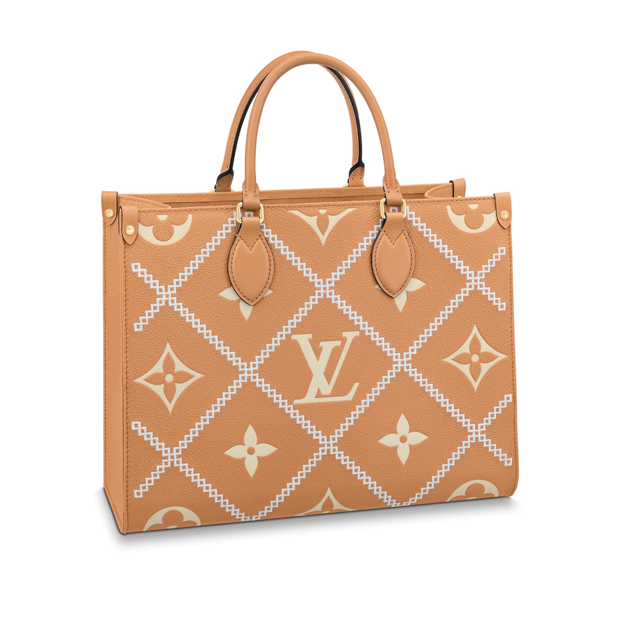 Louis Vuitton Onthego MM Tote Monogram Arizona ‘Brown Crème Beige’ 35cm