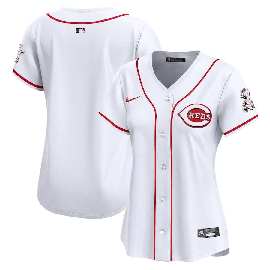 Cincinnati Reds Women's Home Limited Jersey White