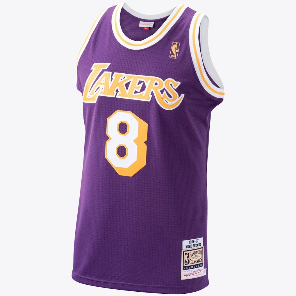 Kobe Bryant Hardwood Classic 1996-97 Authentic Jersey By Mitchell & Ness - Purple - Mens