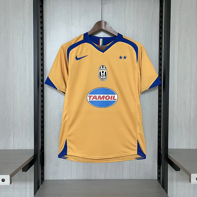 retro 2005-06 Juventus Third Away football jersey retro