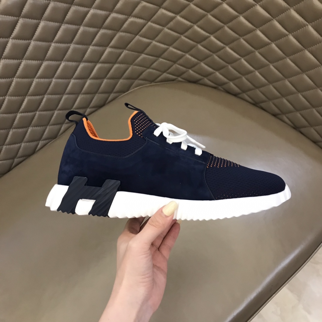 HERMES DEPART SNEAKER DARK BLUE