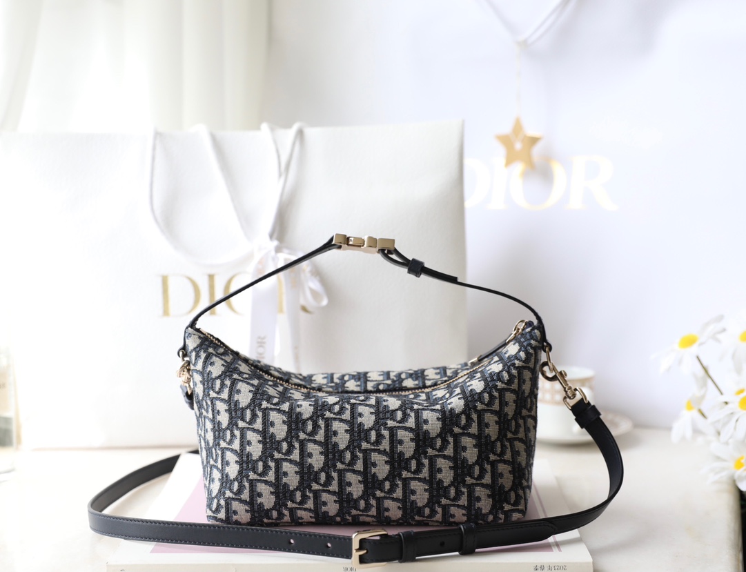 Diorstar Hobo Bag with Chain