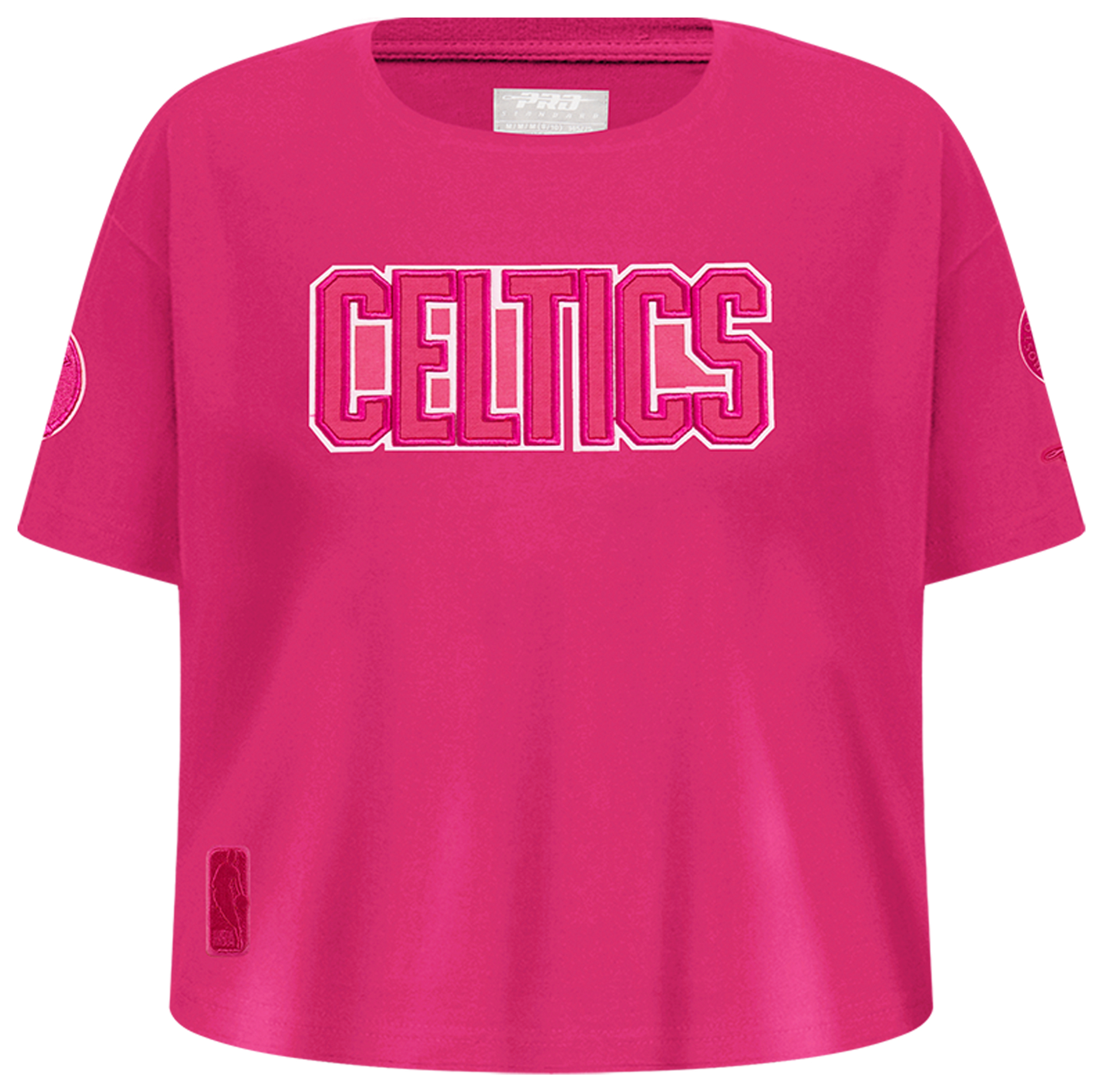 Pro Standard Boston Celtics Triple Pink Ss Boxy Tee