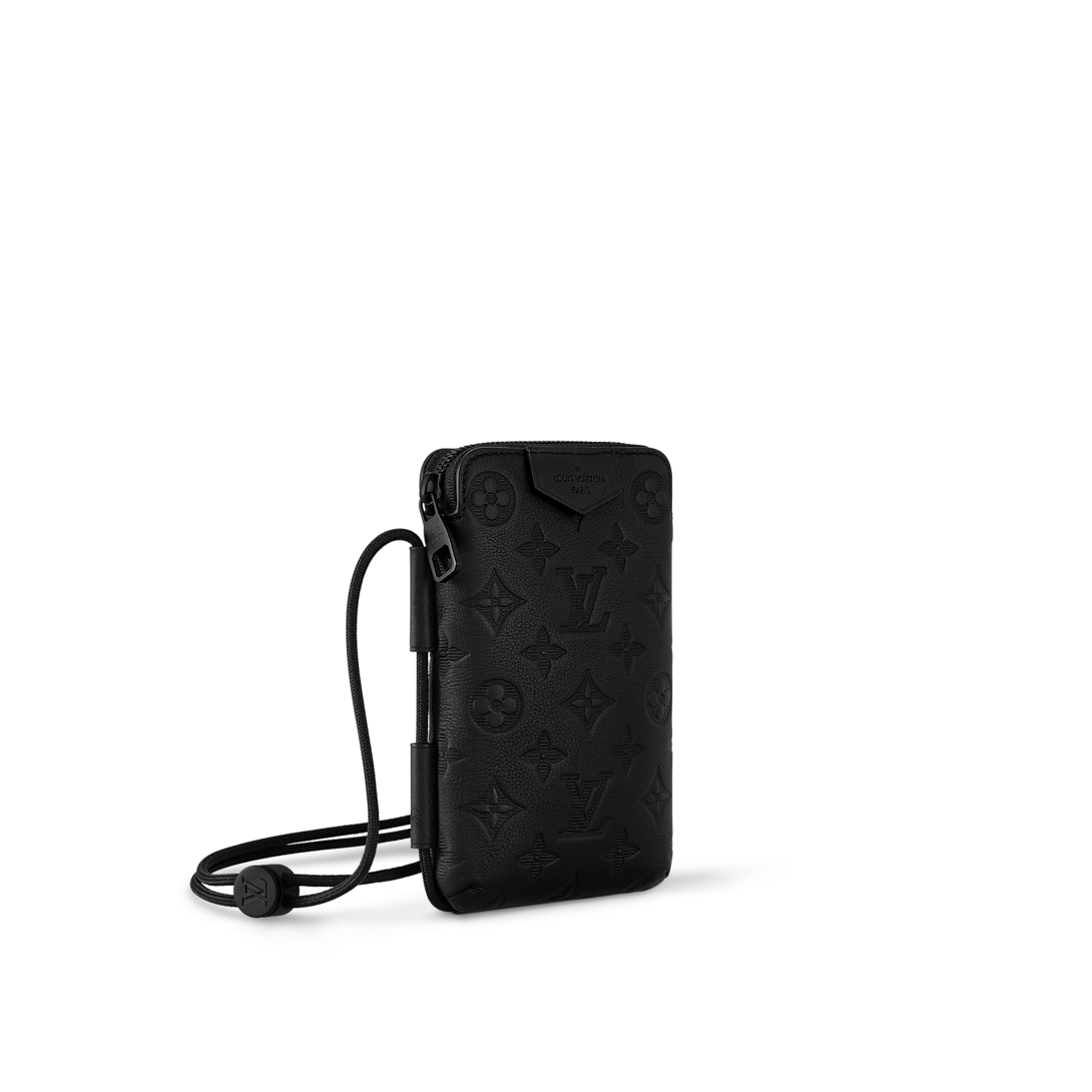 Louis Vuitton Lace Up Pouch M12601 Wallet For Men 7.7in/ 19.5cm