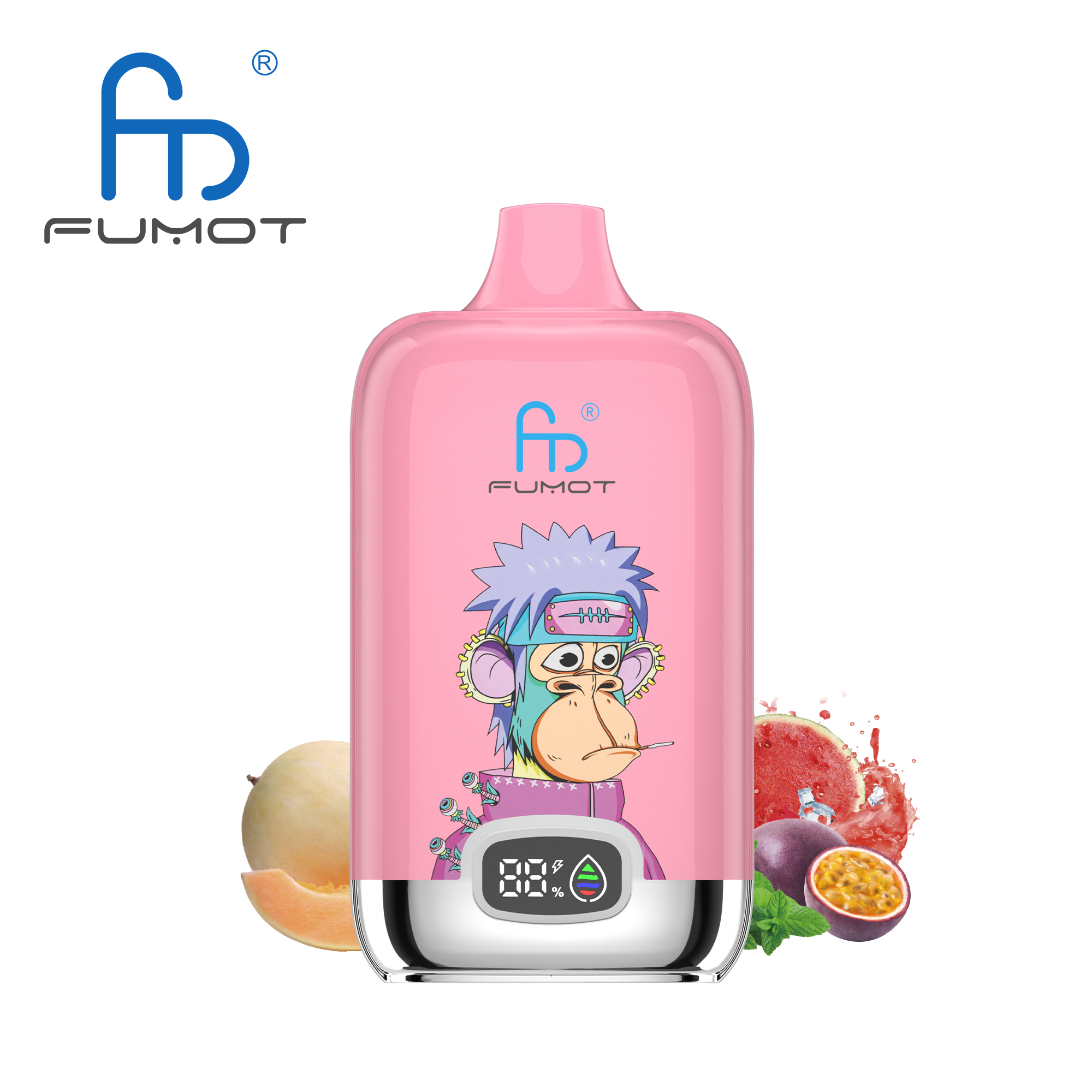 Fumot Digital Box 12000 Puffs Disposable Vape