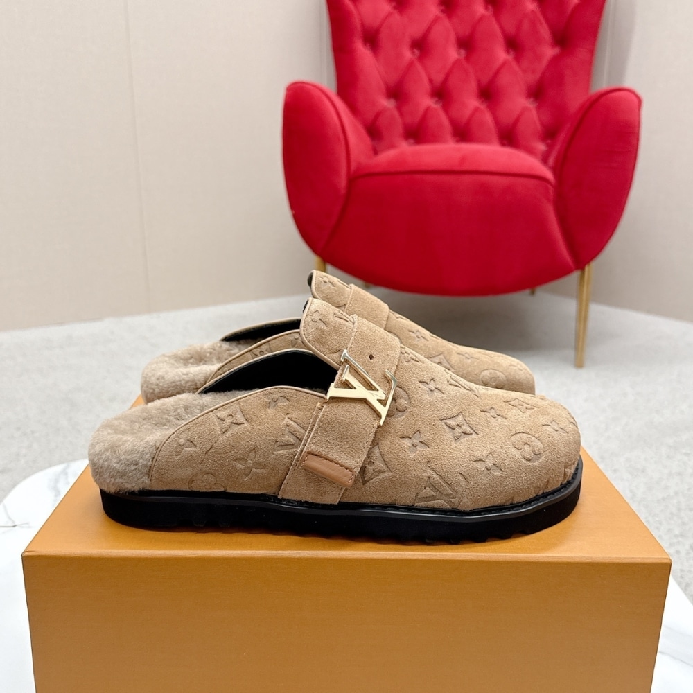 Louis Vuitton Lv Cosy Comfort Clog Beige 1aitua