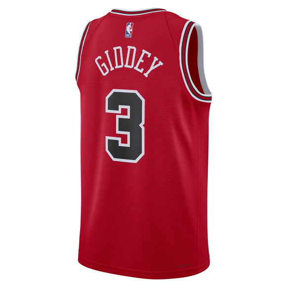 Josh Giddey Chicago Bulls 2026 Icon Edition NBA Swingman Jersey