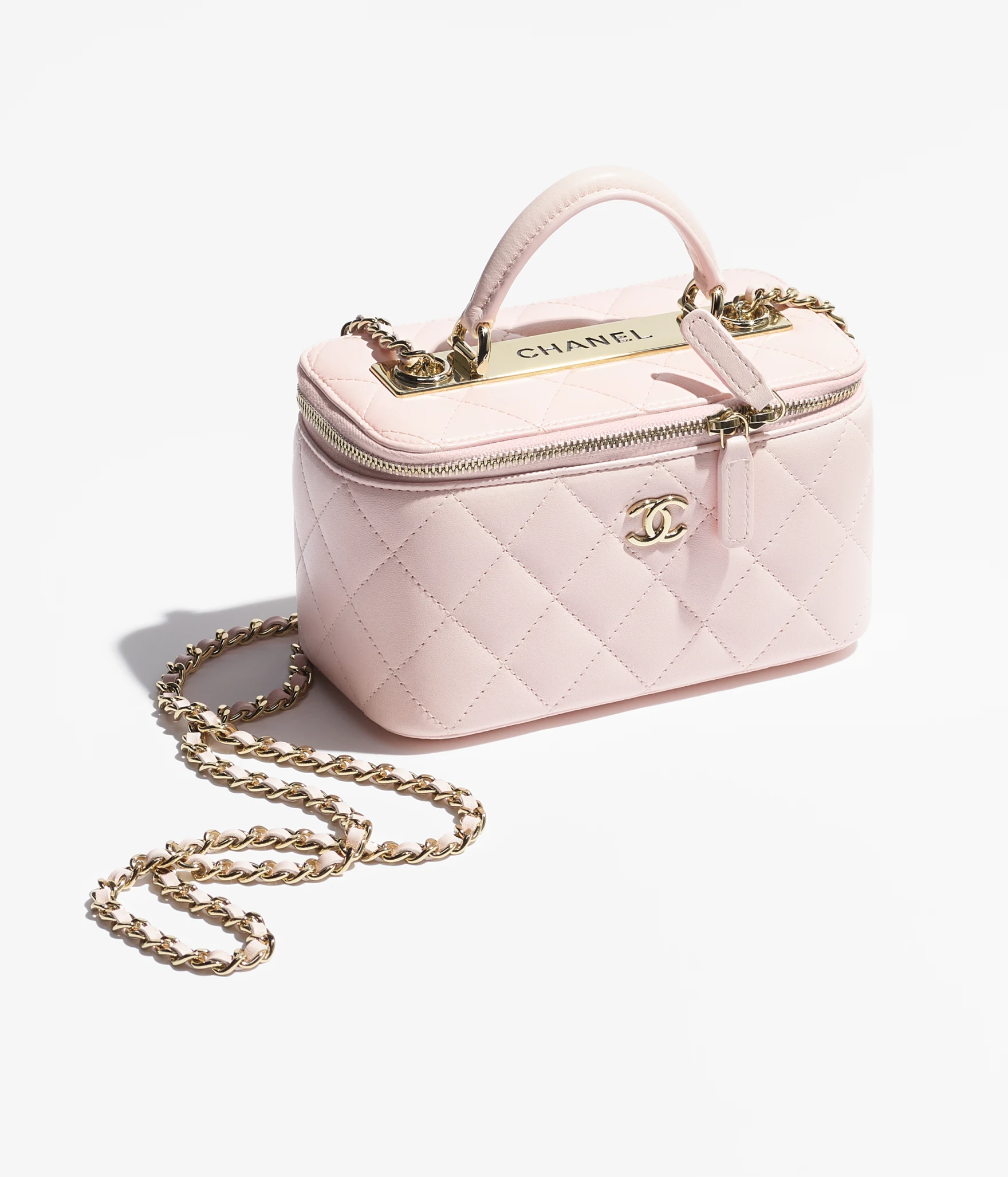 CHANEL Long Vanity with chain- 4 colors