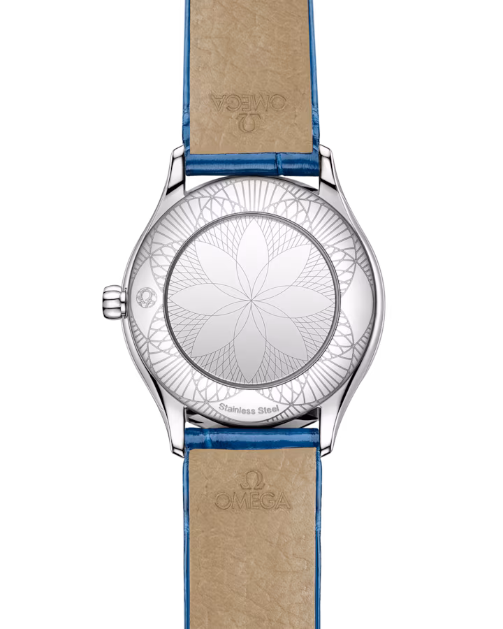 Omega De Ville Mini Trésor 26mm White Dial with Diamonds Stainless Steel Strap 428.18.26.60.04.002
