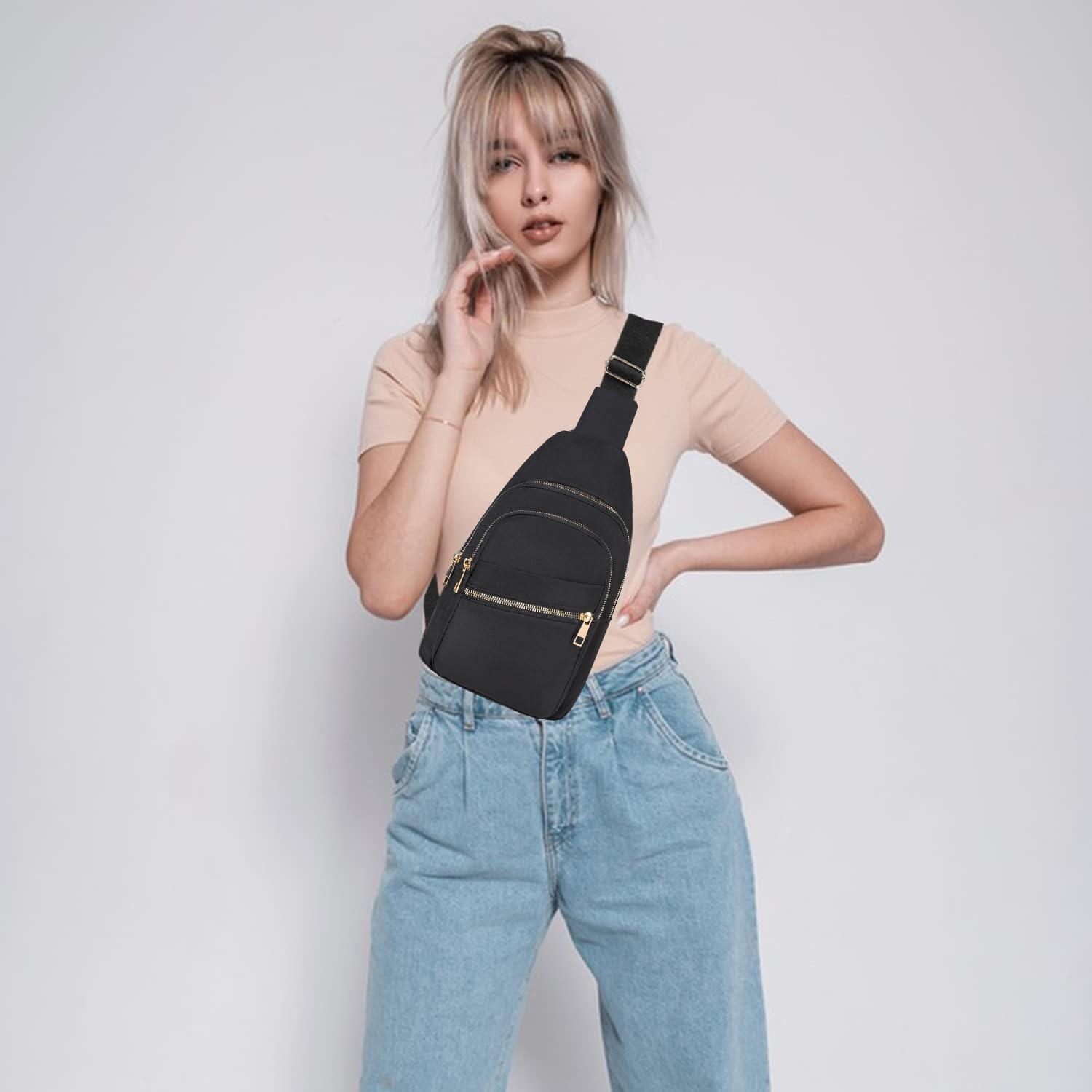 ARCTURA Small Crossbody Sling Bag Sling Backpack