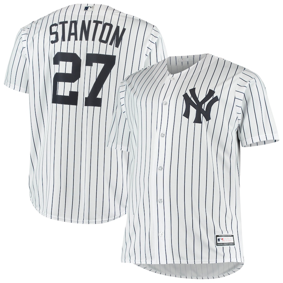 Giancarlo Stanton New York Yankees Big&Tall Player Jersey White