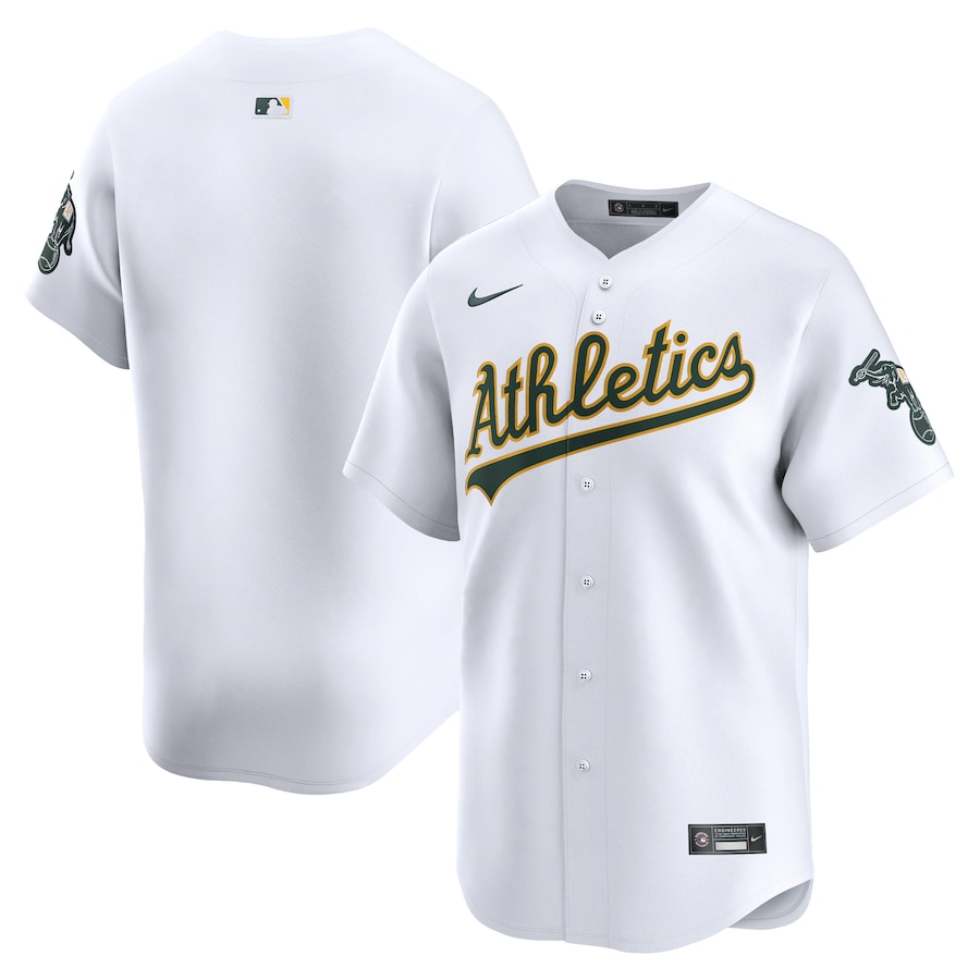 Oakland Athletics Youth Home Limited Jersey White