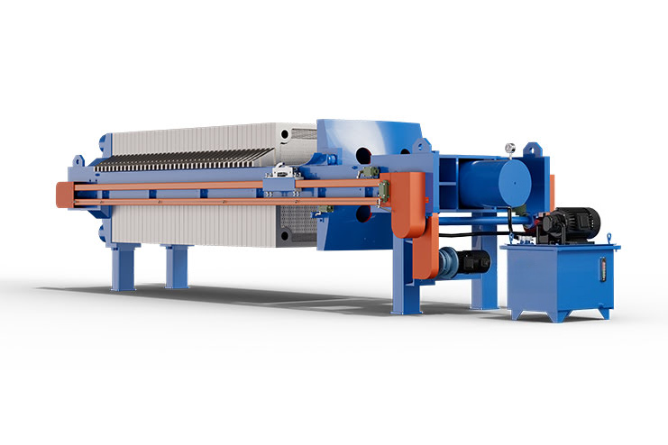 Cast iron filter press