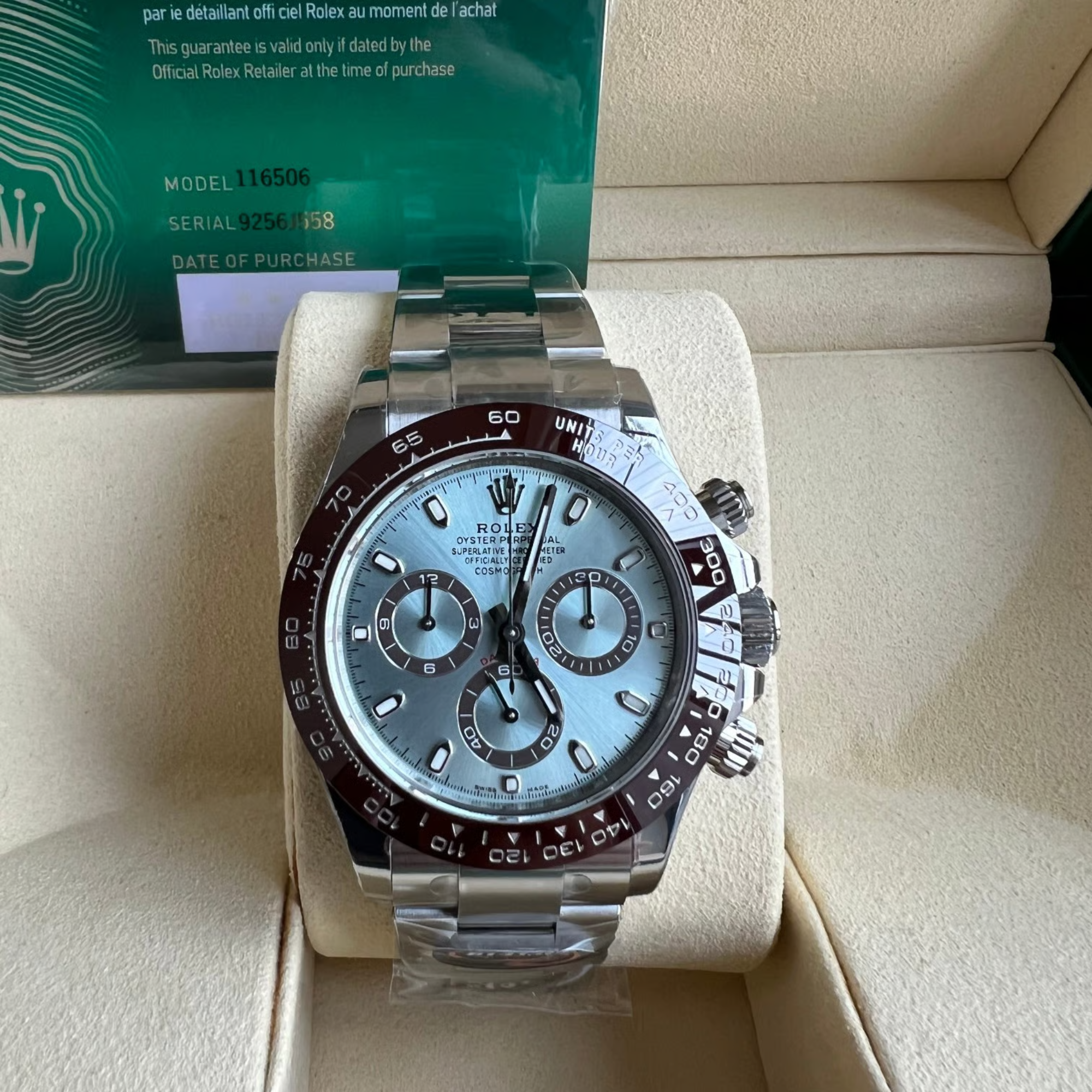Rolex Daytona 40 mm 126506 “Platona” Open Caseback